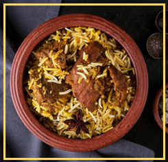 Gongura Ghee Clay Pot mutton Biryani